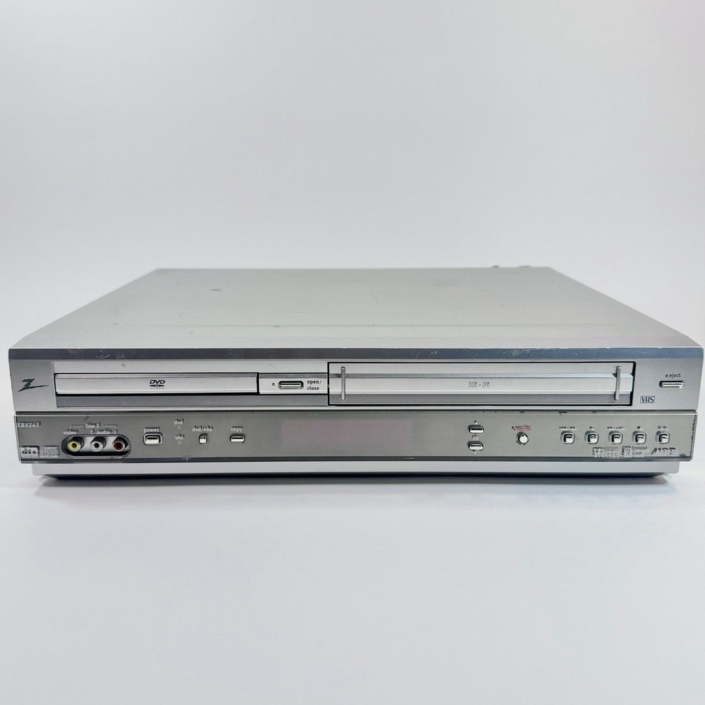 Zenith XBV243 DVD VCR Combo Player VHS Recorder 4-Head Hi-Fi Tested